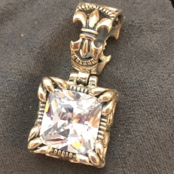 Silpada Vintage .925 Sterling Silver “Uptown” Pendant Exquisite Conditi… - Picture 1 of 3